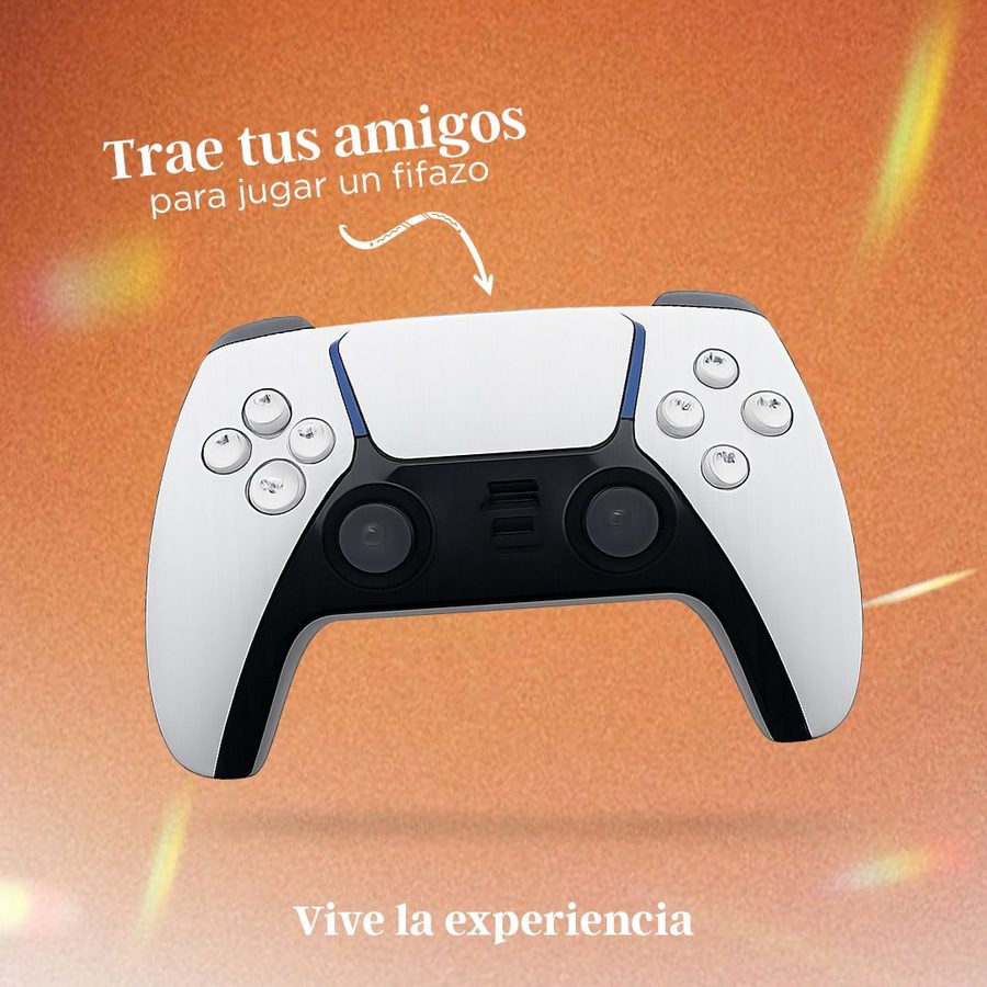 Estación de videojuegos para jugar con tus amigos